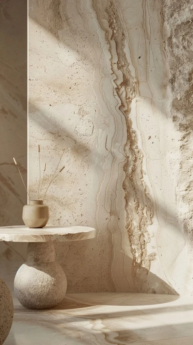 Stone wall material study