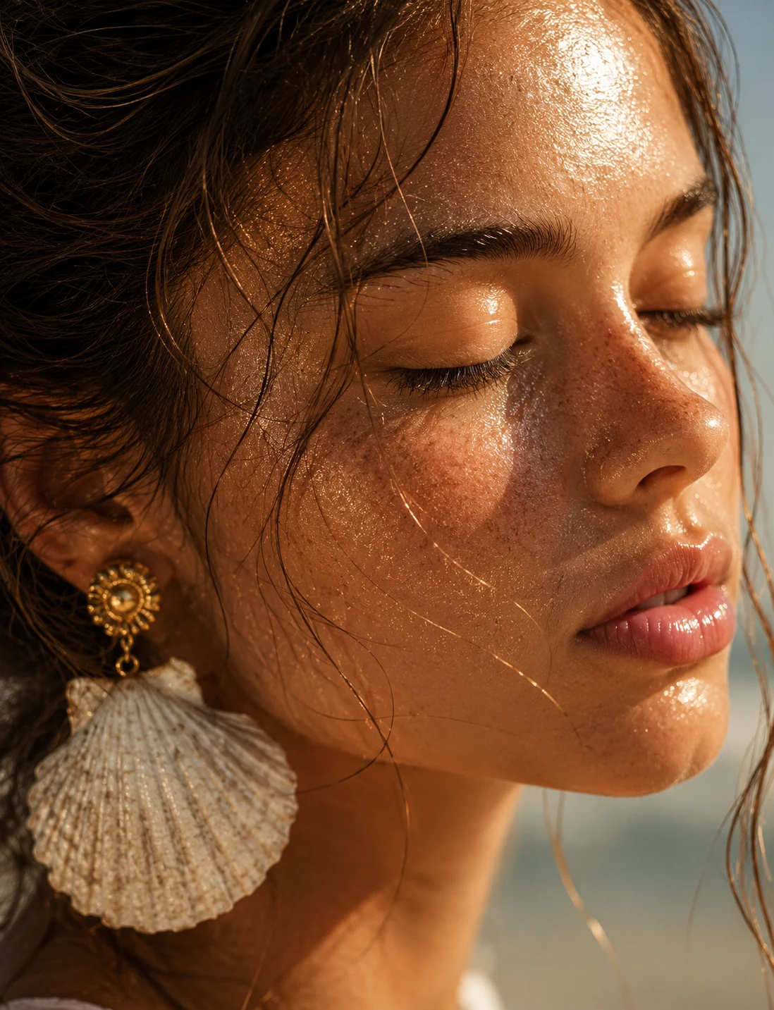 Wet skin beauty study