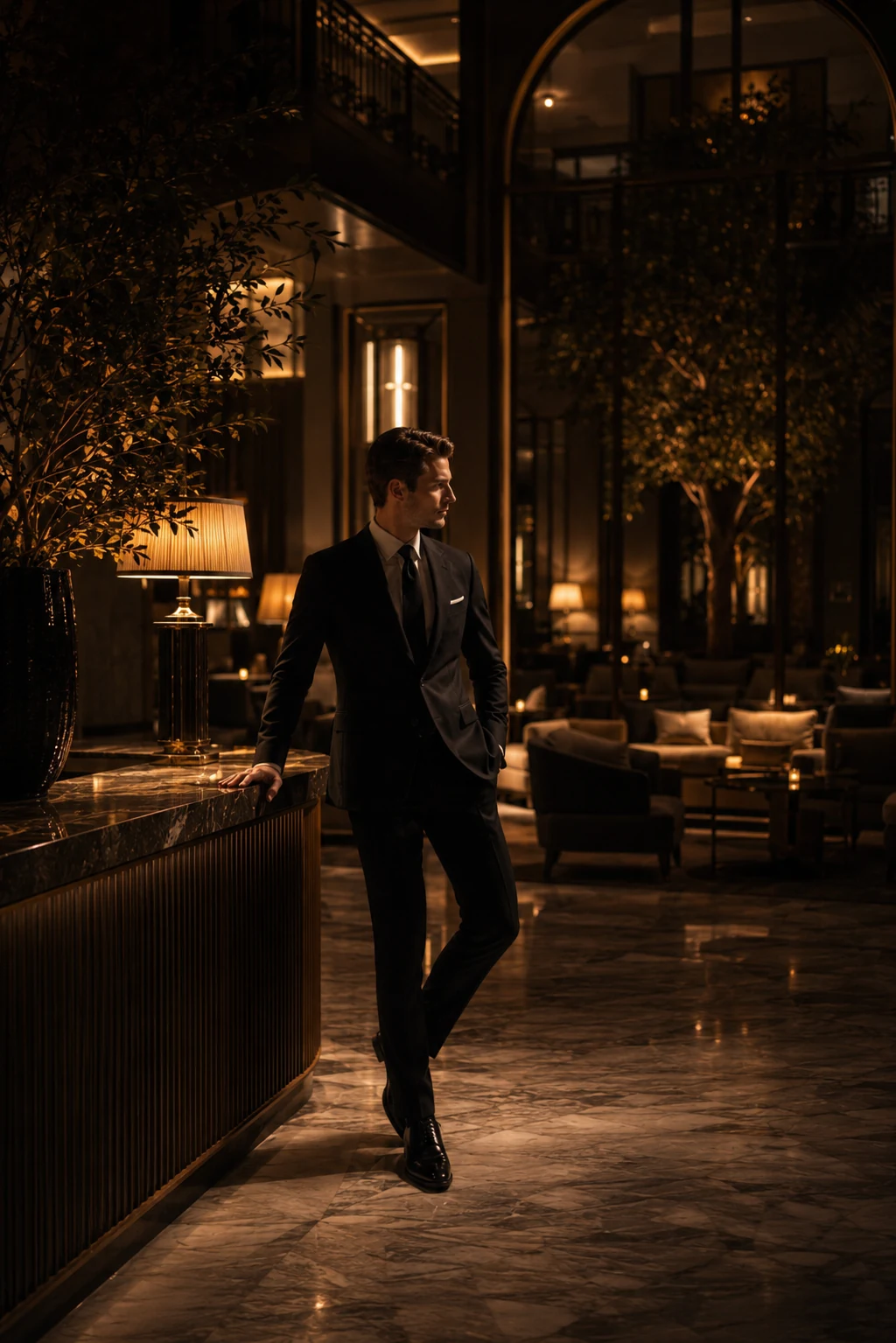 Luxury hospitality interior