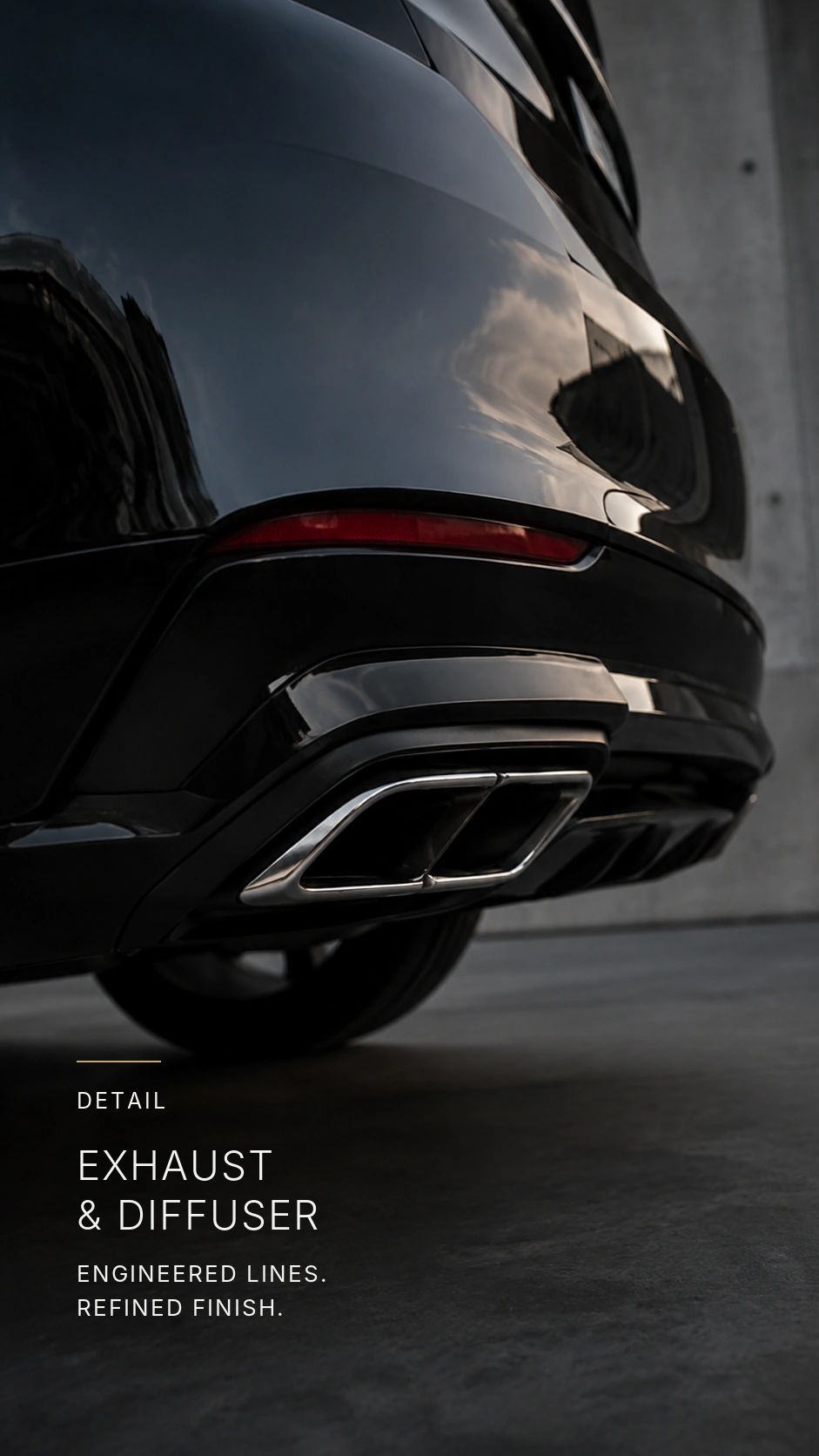 Exhaust and diffuser