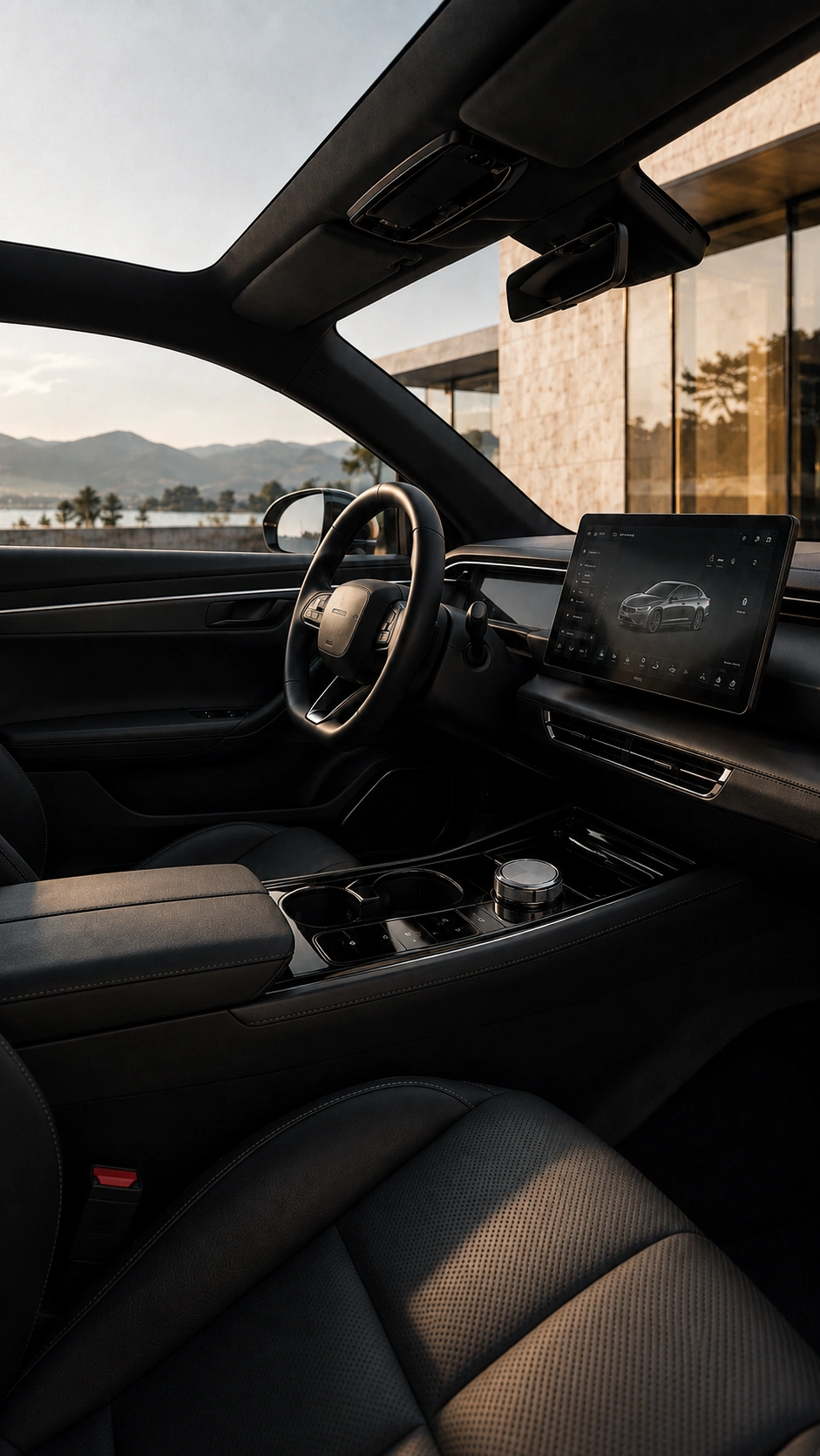 Luxury mobility front cabin